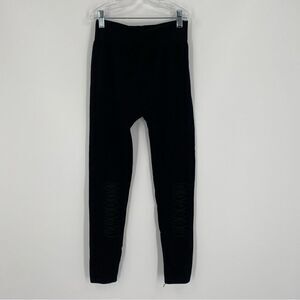 India Women’s Black Leggings One Size